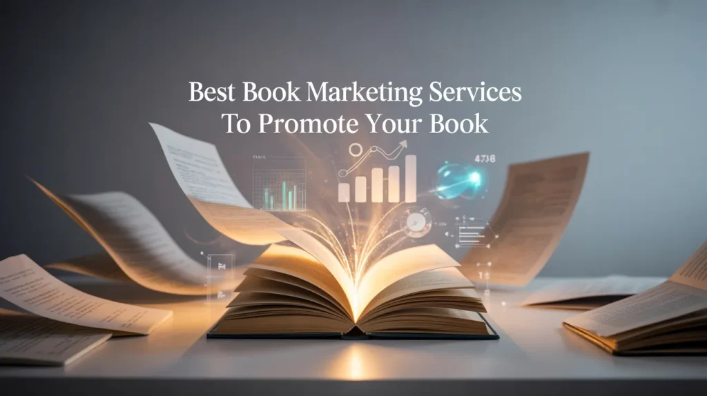 Best book marketing services for promoting a book online visually represented