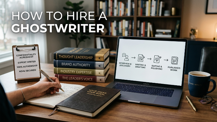 Guide to hiring a ghostwriter: costs, process, benefits and expectations
